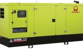Дизельный генератор 163,2 квт Pramac GSW-225-I в кожухе с АВР - новый