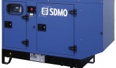 Дизельный генератор 23,6 квт SDMO K26M-IV в кожухе с АВР - новый